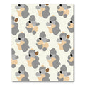 Gray Tan Abstract Animal All Over Rug