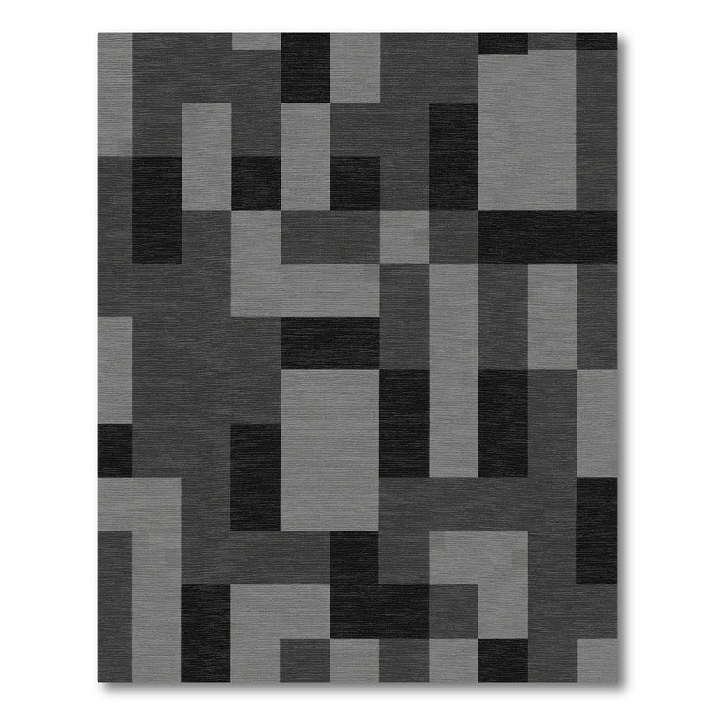 Monochromatic Geometric Block Composition Rug