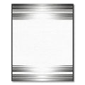 Dynamic Black Speed Lines Rug