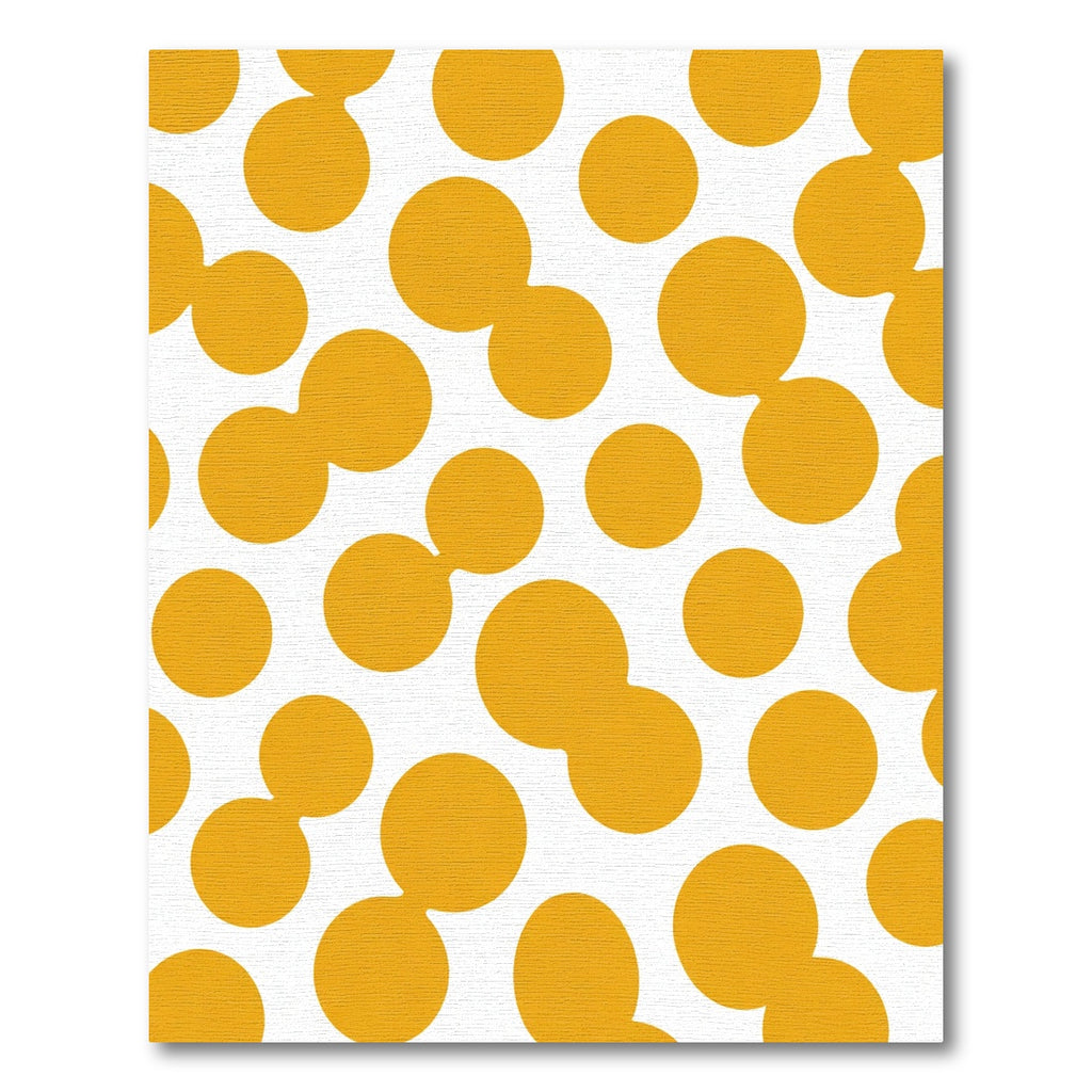 Golden Ora Circles Composition Rug