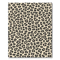 Classic Beige Leopard Spot Rug