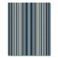Navy Blue Multi Stripe Rug