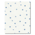 Light Blue Polka Dot Scatter Rug