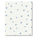 Light Blue Polka Dot Scatter Rug