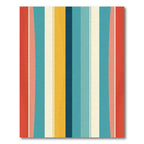 Retro Stripe Sunburst Rug