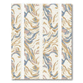 Earthy Abstract Striped Flow Rug