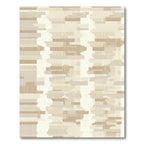 Neutral Geometric Shattered Blocks Rug