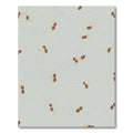 Neutral Speckled Abstract Shapes Rug