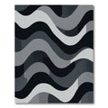 Monochromatic Wave Abstract Rug