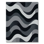 Monochromatic Wave Abstract Rug