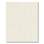 Neutral Textured Segmented Circles Rug