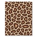 Warm Animal Spots Organic Form Rug