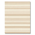 Sand and Cream Horizontal Lines Rug