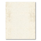 Subtle Gold Speckled Gradient Rug