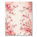 Soft Pink Cherry Blossom Branches Rug