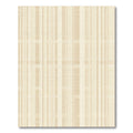 Soft Beige Vertical Stripe Grid Rug