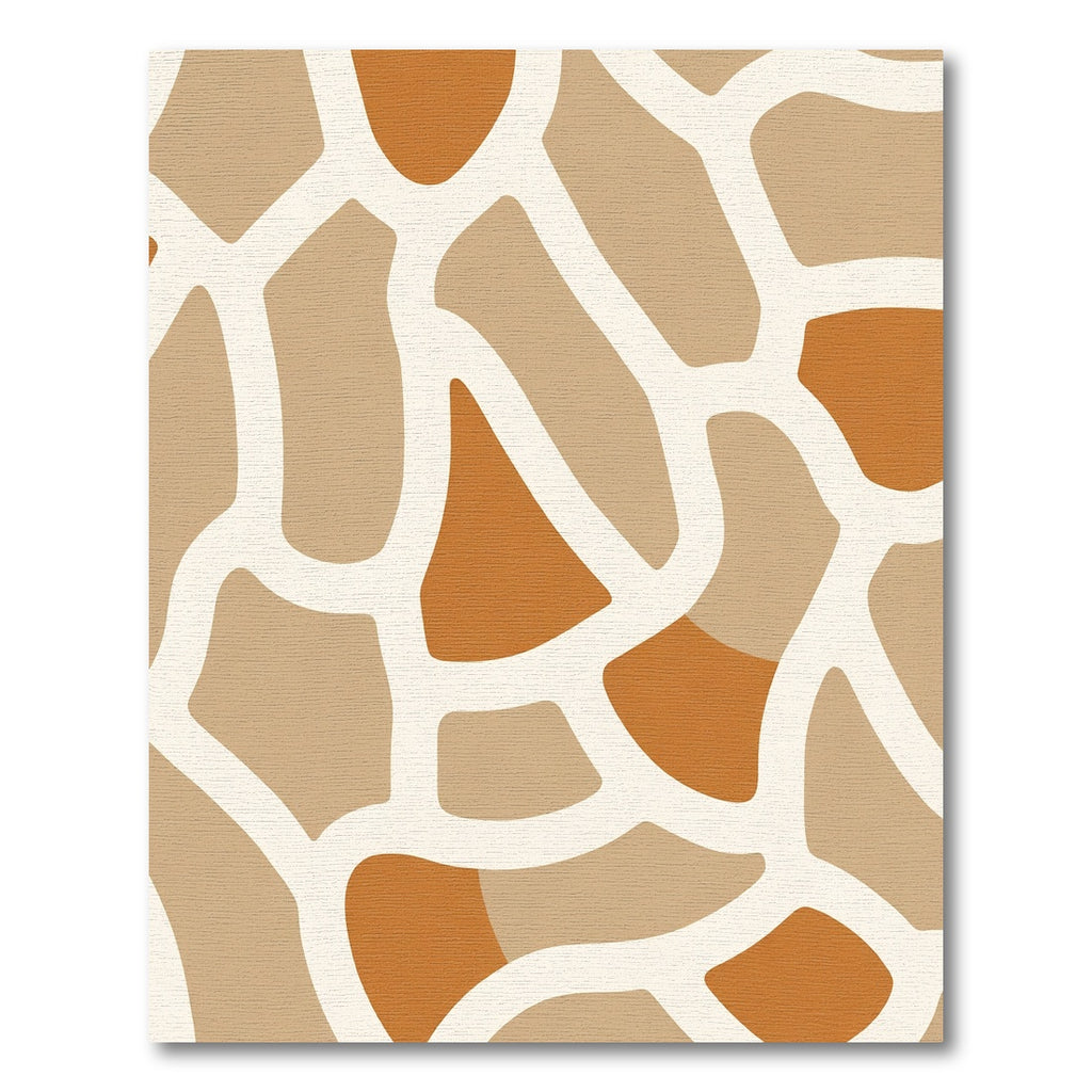 Earthy Organic Spots Contemporary Rug