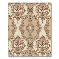 Earthy Savanna Abstract Floral Rug