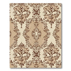Earthy Savanna Abstract Floral Rug