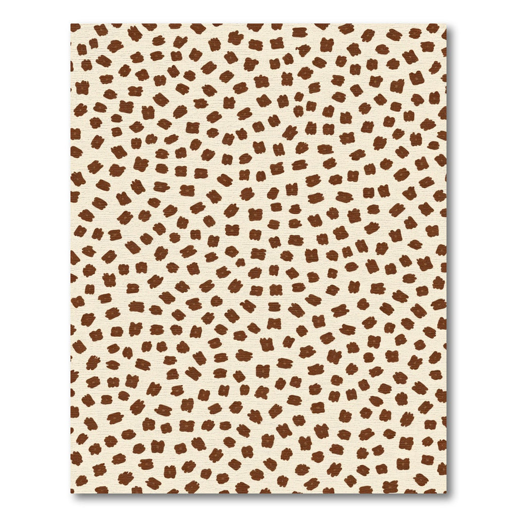 Burnt Orange Speckled Spot Rug