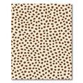 Burnt Orange Speckled Spot Rug