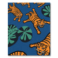 Bold Orange Tiger Lily Pond Rug