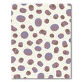 Mottled Lavender and Taupe Gumballs Rug