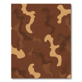 Earthy Camo Abstract Organic Rug
