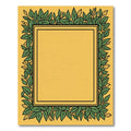 Golden Square Laurel Botanical Rug
