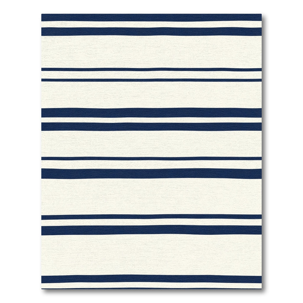Midnight Navy Cream Horizon Rug