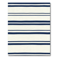 Midnight Navy Cream Horizon Rug