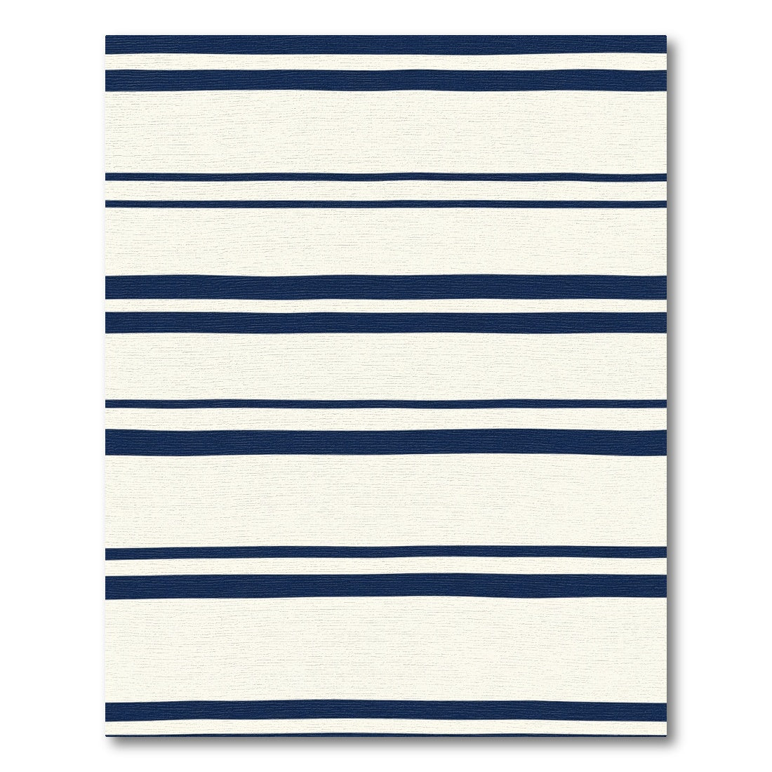 Midnight Navy Cream Horizon Rug