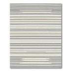 Subtle Gray Beige Thin Stripe Rugblockquote Rug