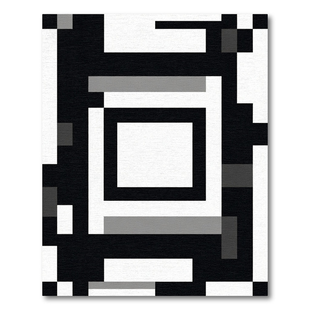 Monochromatic Geometric Abstraction Rug