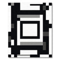 Monochromatic Geometric Abstraction Rug