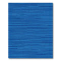 Deep Blue Textured Stripe Rug