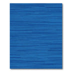 Deep Blue Textured Stripe Rug