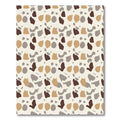 Earthy Speckled Abstract Terracotta Rug