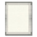 Monochrome Geometric Overlay Texture Rug