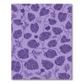 Purple Vine Leaf Whimsical Garden Rug