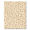 Tan Speckled Organic Abstract Rug