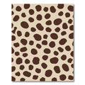 Brown Spots Cream Background Spots Rug