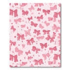 Pink Watercolor Butterfly Sprinkle Rug
