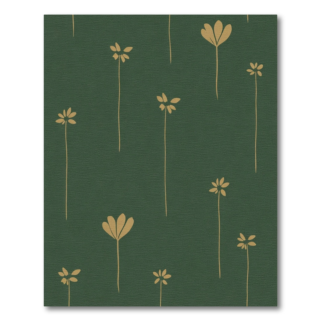 Golden Stems Meadow Rug