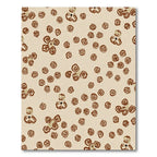 Brown Organic Sprig Scatter Rug