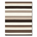 Neutral Gradient Horizontal Lines Rug