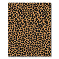Bold Black Giraffe Spots Rug
