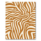 Warm Tan Auburn Swirls Rug