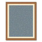 Subtle Blue Speckled Abstract Texture Rug