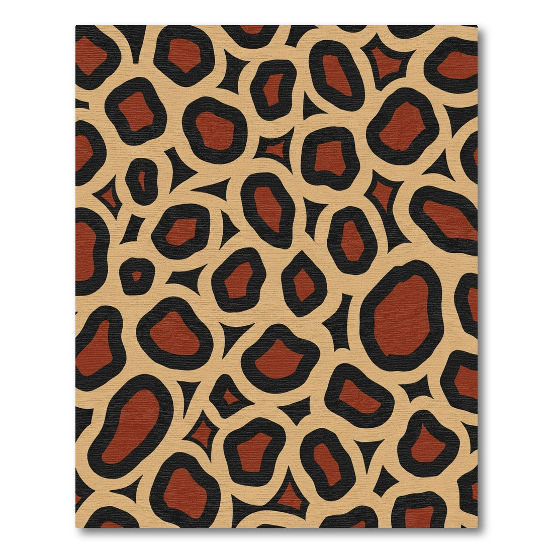 Wild Animal Print Spots Rug